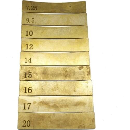 Electric Guitar Bass Radius Fingerboard Fret Press Caul Insert 7.25/9.5/10/12/14/15/16/17/20 Arc Pressure Wire Tool