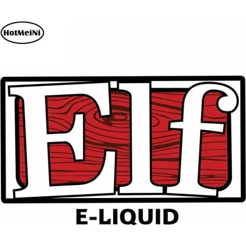 HotMeiNi 13cm Car Styling Waterproof Elf Huile Race Voiture Renault Autocollants Auto Moto Stickers Sport Car Sticker