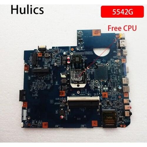 Hulics Original JV50-TP MB 09230-1 Laptop Motherboard For ACER 5542G 5542 Series MBPHA01001 48.4FN01.011 DDR2 main board