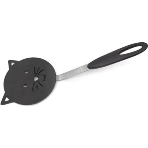 Cute Cat Non Stick Nylon Turner Flipper Home Kitchen Utensils Shovel Fish Steak Pancake Cooking Tools Frying Spatula Omelette
