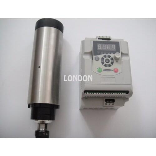 CNC spindle kit ER20 2.2KW air cooling spindle + 1 pieces 2.2KW VFD inverter