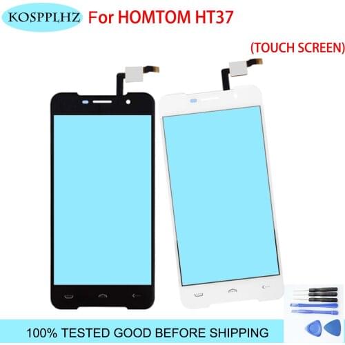 For homtom ht37 Original TP Touch Panel Perfect Repair Parts +Tools 100% tested Touch Screen 5.0inch For Homtom HT 37 pro