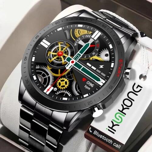 HD display 360*360 Smart Watch Men Custom Dial Music control Waterproof Smartwatch Women for Android Ios Sport Fitness tracker