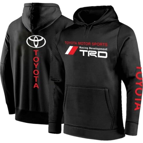 2021 Spring Autumn Toyota Car Logo Mens Pullovers Hoodies Sweatshirts Sport Print Custom College Hoody Streetwear Causal Tops