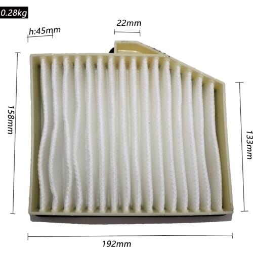 Car Cabin Air Filter 97406-4A900 for Hyundai H-1/STAREX MPV (A1) [1997-]/Box (A1) [1997-2008]/H-1 Bus (KMF) [1997-]