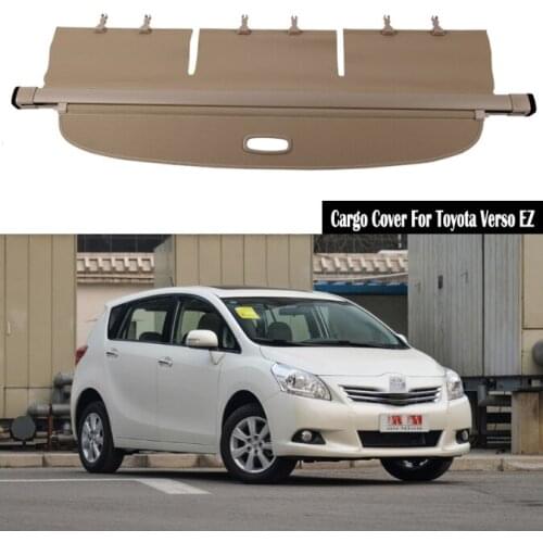 Rear Cargo Cover For Toyota Verso EZ 2011 2012 2013 2014 2015 privacy Trunk Screen Security Shield shade Auto Accessories