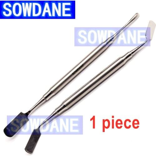 1 piece Dental Implant Periosteal Elevator Tool for Reflecting & Retracting Splitter with saw tooth double ends Dental Surgical