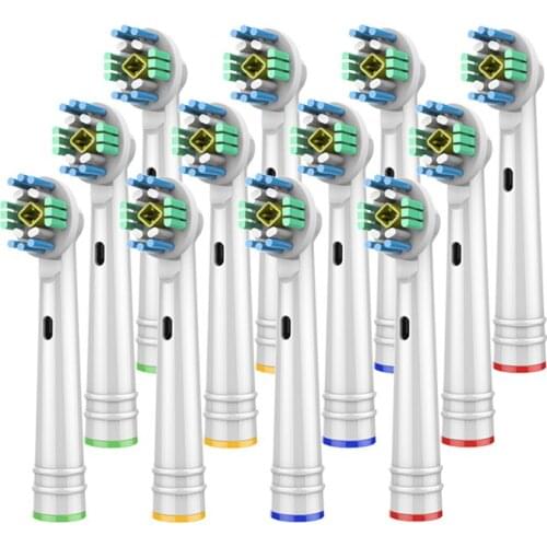 12pcs oral, suitable for oral B-B power Power / Pro health / Triumph / 3D Excel / Clean Precision Life / professional health