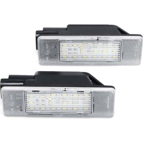 2Pcs Car Error Free LED License Number Plate Light Lamp For Mercedes Benz Sprinter W906 / Viano W639 / Vito W639 Accessories