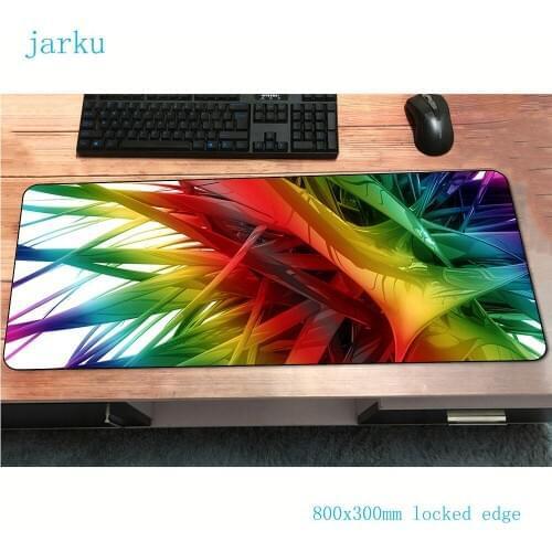 Abstract Red mouse pad 800x300x2mm hot sales pad to mouse computer mousepad Mass pattern gaming padmouse gamer to mouse mat