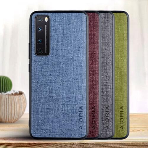 Cross pattern waterproof case for Huawei Nova 7 Pro SE 7i 6 SE 5 Pro 5t 4E 3E Mate 30 20 10 pro lite cover ,TPU+PU 2in1 Material