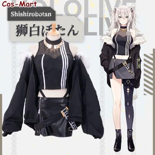 Anime VTuber Hololive Shishiro Botan Cosplay Costume The Original Daily Wear Uniform Female Activity Party Role Play Clothing