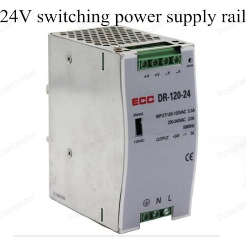 AC/DC 24V 120W switching power supply dual output power supply rail mini size for led lights Lighting Transformer