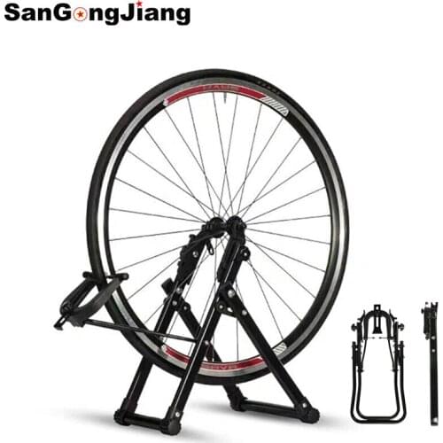 Bicycle Wheel Truing Stand aluminum alloy bike folding ring adjustment MTB repair tool wheel correction table Accessories