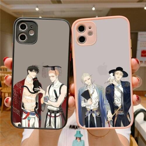 YNDFCNB 19 days Phone Case for iPhone X XR XS 7 8 Plus 11 12 pro MAX Translucent Matte Shockproof Case