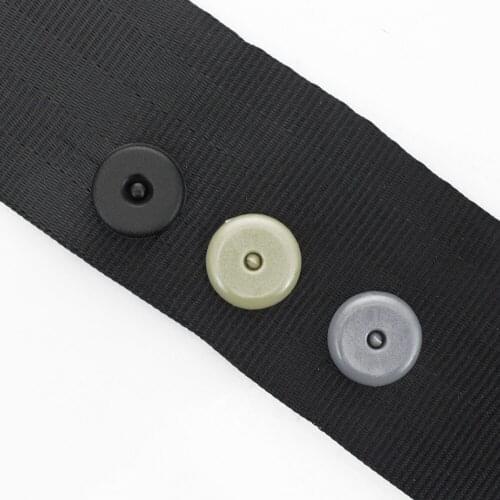 10Pcs a bag Car Parts Black Red Plastic Car Safety Seat Belt Stopper Spacing Limit Buckle Clip Retainer Seatbelt Stop Button