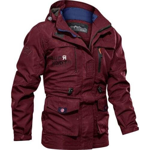 2021 M65 Military Tactical Jackets Men Waterproof Windbreaker Jacket Male Hooded Coat Outdoor Fishing Trekking Hiking Jackets