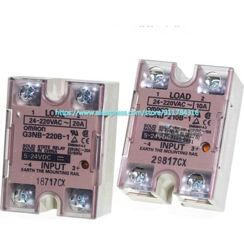 3pcs 100% new original Omron solid state relay G3NB-205B-1 G3NB-210B-1 G3NB-220B-1 G3NB-225B-1 G3NB-240B-1 G3NB-275B-1