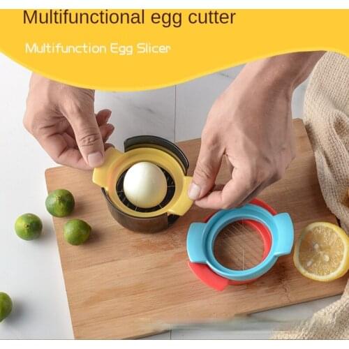3in1 Egg Cutter Multi-Functional Egg Slicer Kitchen Gadgets Household Kitchen Egg Tools Kitchen Accessories High Quality