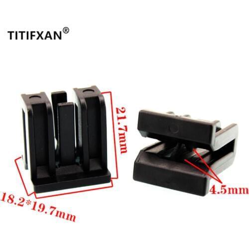 5PCS Wiper under the decorative plate deflector racks subcatching clip for Nissan Tiida Teana Livina D50 R50 plastic fastener