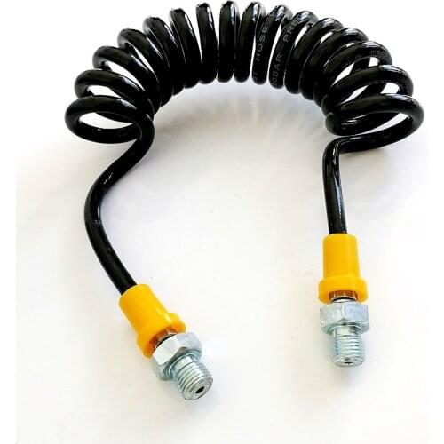 63Mpa PCP Pneumatics Air Filling Pump High Pressure 150cm Long Nylon Remote Hose Motorcycle Bike Bicycle Car Tyre Test Tube