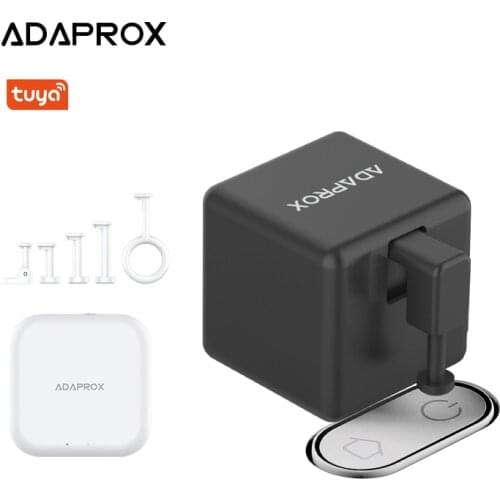 Adaprox Fingerbot Tuya Smart Switch Robot Button Pusher Work With Alexa Google Assistant Via Smart Life/TUYA/Adaprox APP