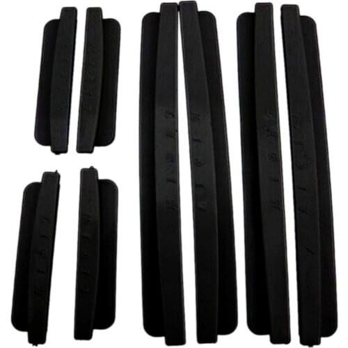 Hot Sale 50% 8Pcs Universal Auto Door Edge Bumper Guard Protector Cover Moulding Trim Strip Car Styling Accessories