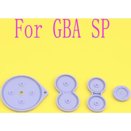 JCD 1sets For Nintendo Gameboy Advance SP GBA SP Games Console Silicon Conductive Rubber Key Pad