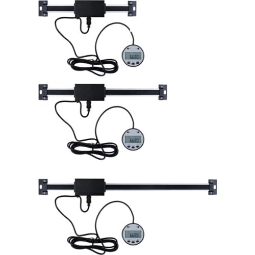 0-150mm/0-200mm/0-300mm 0.01mm DRO Magnetic Remote Digital Readout Digital Linear Scale External Display Mill Lathe Ruler
