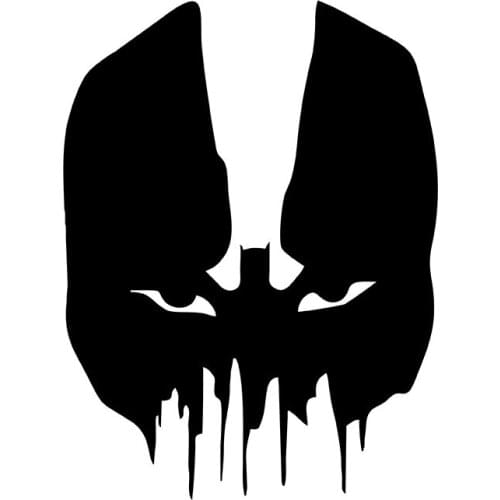MIGNATIS - Batman Effect Skull Modified Car Sticker Mural Art Decal For Car Window Loptop Decoration Vinyl Stickers Waterproof S
