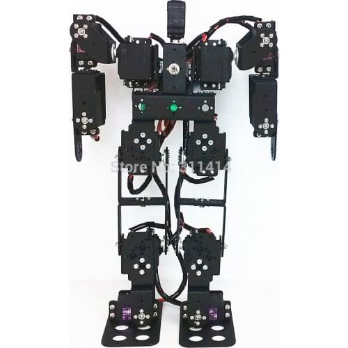 1set 13 Degree-of-freedom Biped Robot Body Silver Black Optional For Arduino DIY Robot Parts