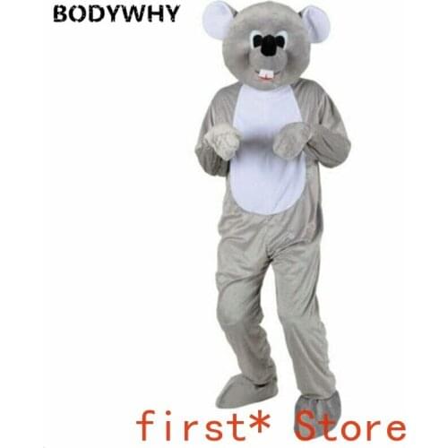 New Cute Mouse Mascot Costume Suit Cosplay Party Dress Outfit Advertising Adult Hot Interesting Funny Cartoon Character Clothing