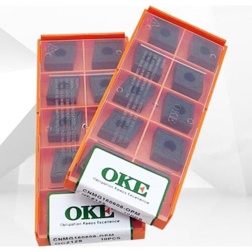 OKE CNMG160608-OPM OC2025/CNMG160612-OPM OC2115/CNMG160616-OPM OC2115 CNC carbide inserts 10PCS/BOX