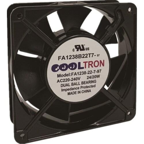 COOLTRON AC Axial Fan FA1238-97 Series FA1238B22T7-97