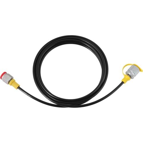 1 PCS Hydraulic Pressure Test Hose 2.0m/6FT (M16X2-1/4BSP)Testing Coupling Point Hoses Female End Gauge Connecting