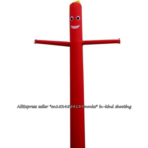 Air Dancer Sky Dancer Inflatable Tube Sky Puppet Man Puppet 20FT 6M for 45CM Blower Red