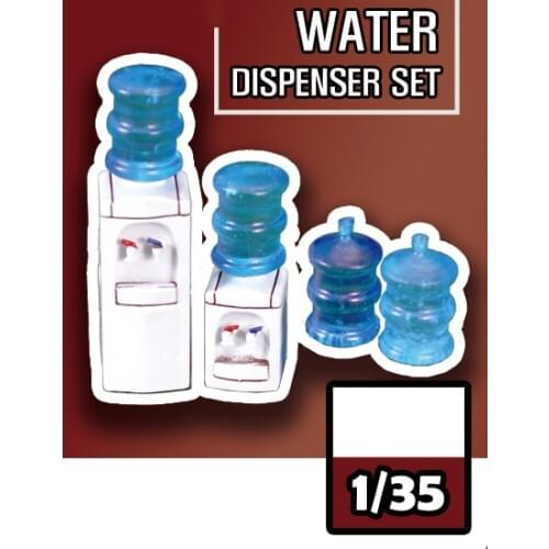1/35 modern Water Dispensor Set Resin figure Model kits Miniature gk Unassembly Unpainted