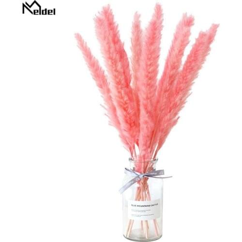 15Pcs Dried Flowers Small Pampas Grass Flowers Pantas Artificiales Para Decoracion Real Plants Home Decor Wedding Decoration