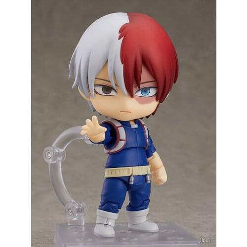 Anime Transformers Figurine My Hero Academia Todoroki Shoto DIY Action Figure Cartoon Model Doll Kawaii Toys Collection