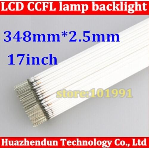 Free Shipping 50PCS/LOT 348mm * 2.4mm/2.5MM 17" square CCFL tube Cold cathode fluorescent lamps LCD Backligh
