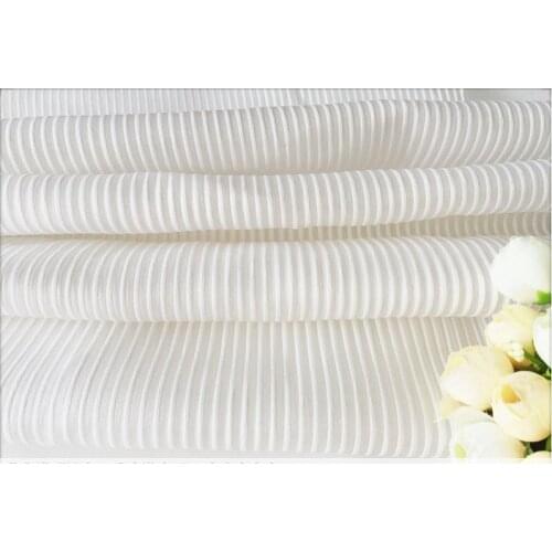 Free shipping Stereo fringe One Saroku yarn fabric jacquard gauze cloth hand DIY dress