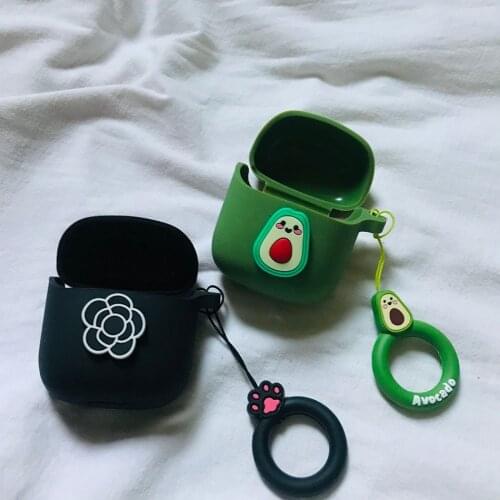 For JBL Club Pro + Case cute Avocado Silicone Earphones Cover For JBL Club Pro plus case cartoon hearphone cover