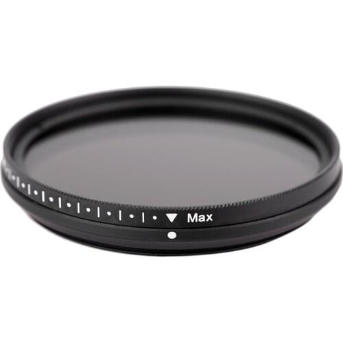 Fotga 49mm Slim Fader Variable ND Filter Adjustable Neutral Density ND2 to ND400