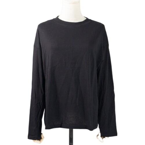 Colorfaith 2021 Women Fall Spring FA T-shirt Solid 10 Colors Bottoming Basic Fashionable Minimalist Oversize Wild Tops Lady Tee