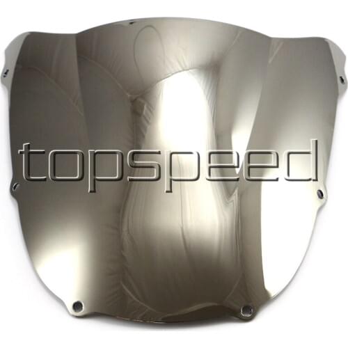 Motorcycle Windshield Windscreen For Kawasaki Ninja ZX6R 1998-1999 Chrome