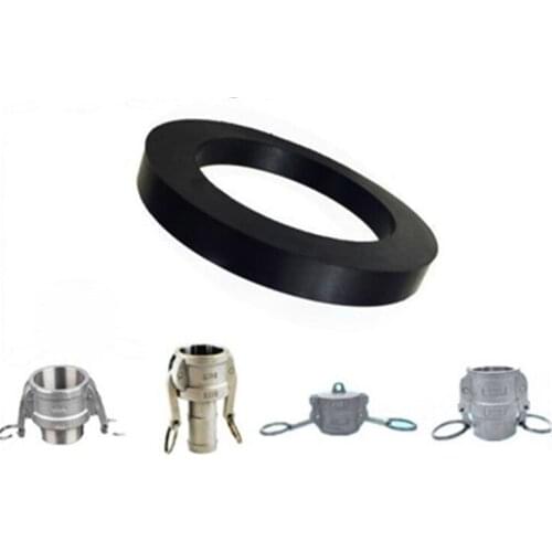 Oil Resistance Camlock Gasket Fastener Rubber Washer Insulation Spacer DN15 DN20 DN25 DN32 DN40 DN50 DN65 DN80 DN100 DN200
