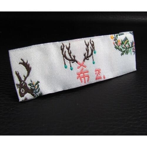 Fashion Woven Clothing Brand Label and Clothing Label for Garment