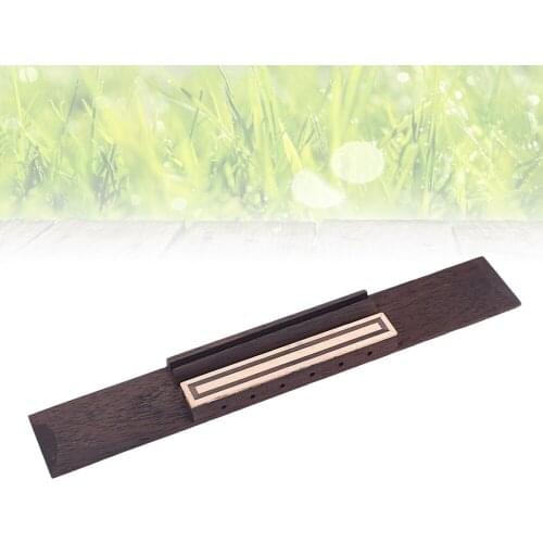New String Acoustic Guitar Inlay Maple Rosewood Replacement Parts Rosewood Wood Classical Guitar Bridge