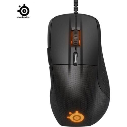 Original SteelSeries Rival 700 Gaming Mouse Mice USB Wired 16000 DPI Optical Mouse Black Edition For FPS RTS MMO LOL Gamer