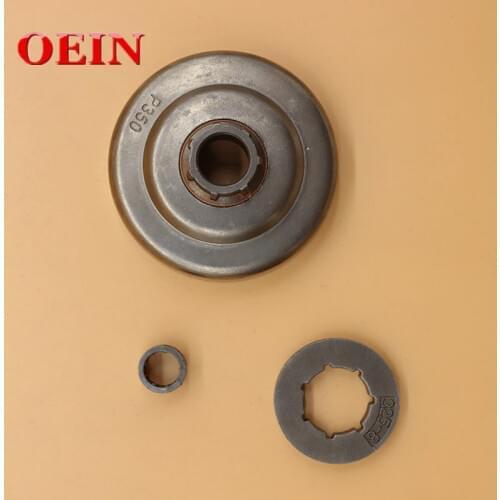 .325" 8 Teeth Clutch Drum Sprocket Rim Cage Bearing Fit For PARTNER 350 351 Chainsaw Spare Parts